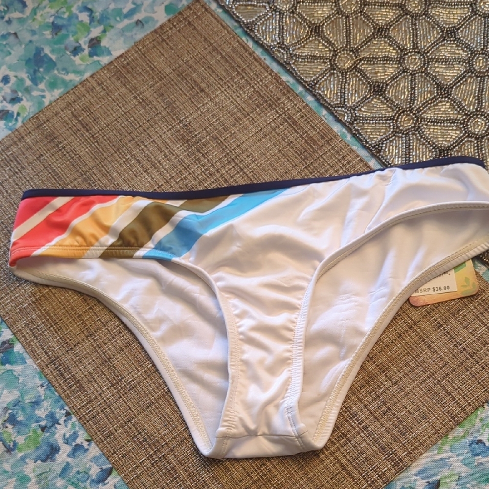 Hobie Colorful Striped Women's Swim Bottom